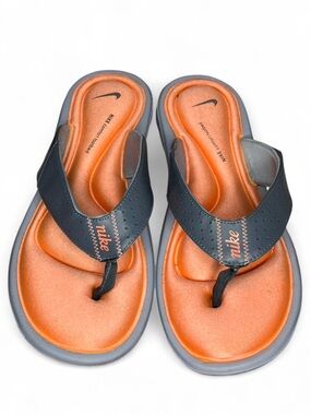 Neon- Nike Comfort Thong Cushioned Footbed Sandals - Women’s Size 9 Shoes